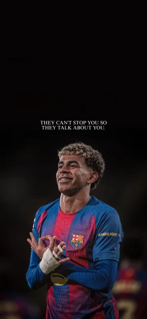 Lamine Yamal Football Wallpapers for iPhone (4K/HD) 8 lamine-yamal-barcelona-quote-wallpaper-iphone