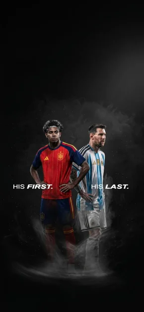 Lamine Yamal Football Wallpapers for iPhone (4K/HD) 12 lamine-yamal-messi-his-first-his-last-iphone-wallpaper