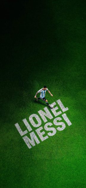 Best Lionel Messi Wallpapers for iPhone: Download Free HD Backgrounds 8 lionel-messi-pitch-overhead-view-phone-background
