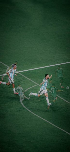 Best Lionel Messi Wallpapers for iPhone: Download Free HD Backgrounds 10 messi-aesthetic-motion-blur-green-pitch-iphone-wallpaper