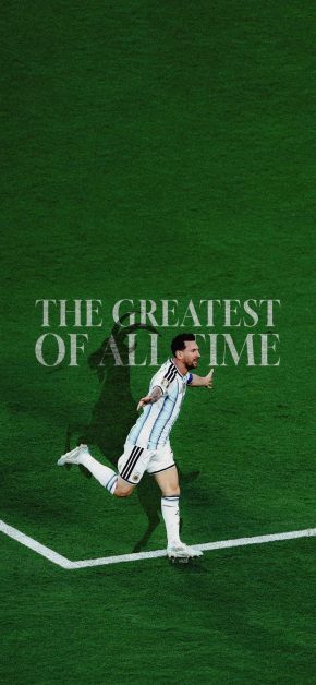 Best Lionel Messi Wallpapers for iPhone: Download Free HD Backgrounds 23 messi-greatest-of-all-time-text-aesthetic-wallpaper