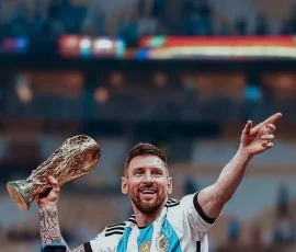 Lionel Messi FIFA iPhone Wallpapers | HD & 4K Backgrounds 17 messi-lifting-world-cup-trophy-argentina-fans-celebration-wallpaper