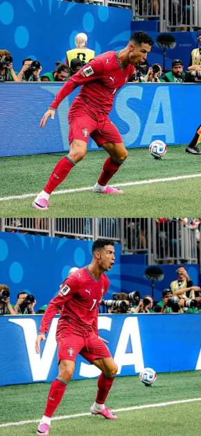 Cristiano Ronaldo World Cup iPhone Wallpapers | 4K & HD 9 ronaldo-portugal-7-dribbling-sideline-double-panel-world-cup-2026-wallpaper