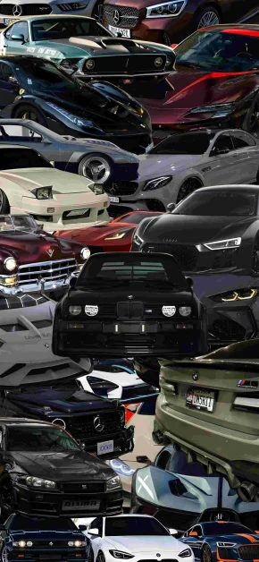 30 Best HD BMW iPhone Wallpapers (4K M Series & Classic) 29 supercar-collage-supercars-iphone-wallpaper