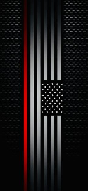 thin-red-line-american-flag-carbon-fiber-iphone-wallpaper