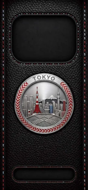 8K Wallpapers: Free Ultra HD 8K iPad & iPhone Backgrounds 18 tokyo-skyline-badge-black-leather-phone-wallpaper